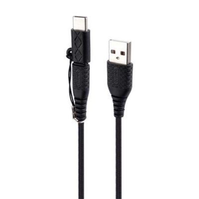 کابل تبدیل USB به MicroUSB / USB-C بیاند مدل BA-319 طول 1متر