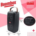 اسپیکر بلوتوثی قابل حمل لیتو مدل Boombox