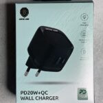 شارژ دیواری گرین‌لاین دو پین 20 واتی Green Lion PD20W+QC Wall Charger EU