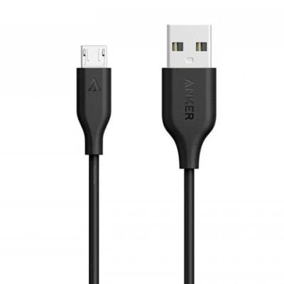 کابل تبدیل USB به میکرو USB انکر مدل A8132 PowerLine طول 0.9 متر