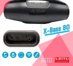 اسپیکر بلوتوثی قابل حمل لیتو مدل X-BASS 80