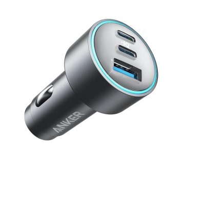 شارژر فندکی انکر Anker USB-C 335 Car Charger 67W Compact 3-Port – مدل A2736