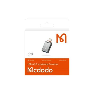 مبدل OTG تبدیل USB به لایتنینگ مک دودو مدل Mcdodo OT-8600