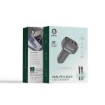 شارژر فندکی خودرو green lion car charger QC+PD+PD 50W