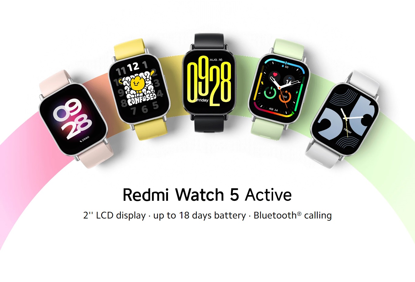 ساعت هوشمند شیائومی مدل Redmi Watch 5 Active