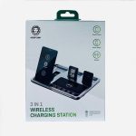 شارژر وایرلس چندکاره گرین Green 4 in 1 Wireless Charger Station