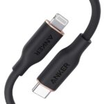 کابل USB C به لایتنینگ انکر Anker PowerLine III Flow 641 USB-C to Ligtning 180cm A8663