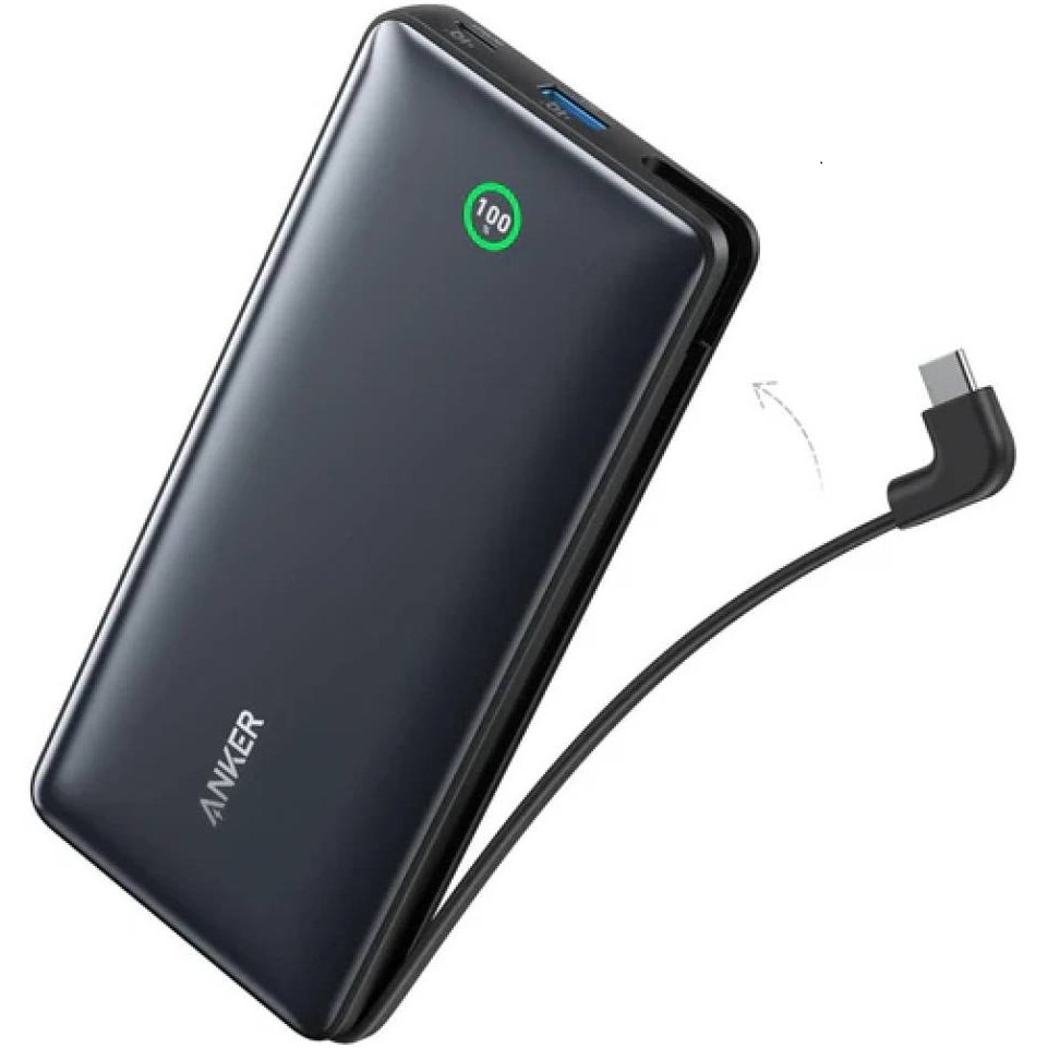 پاور بانک انکر Anker Power Bank 20000mAh 30W Portable Charger with USB-C Cable مدل A1387