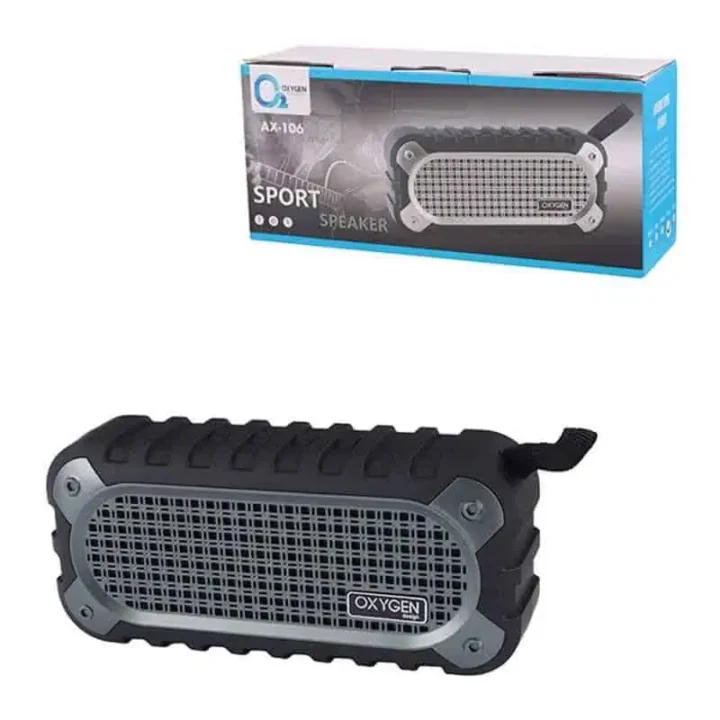 Oxygen AX106 – اسپیکر بلوتوث حرفه‌ای و پرقدرت