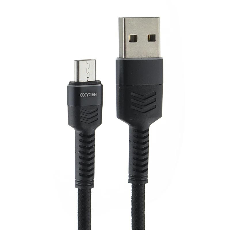 کابل تبدیل USB به Micro USB اکسیژن مدل LX10 طول 1 متر
