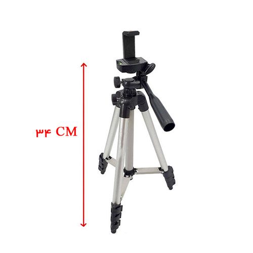 سه پایه موبایل مدل Weifeng WT-3110A Tripod+head Plastic