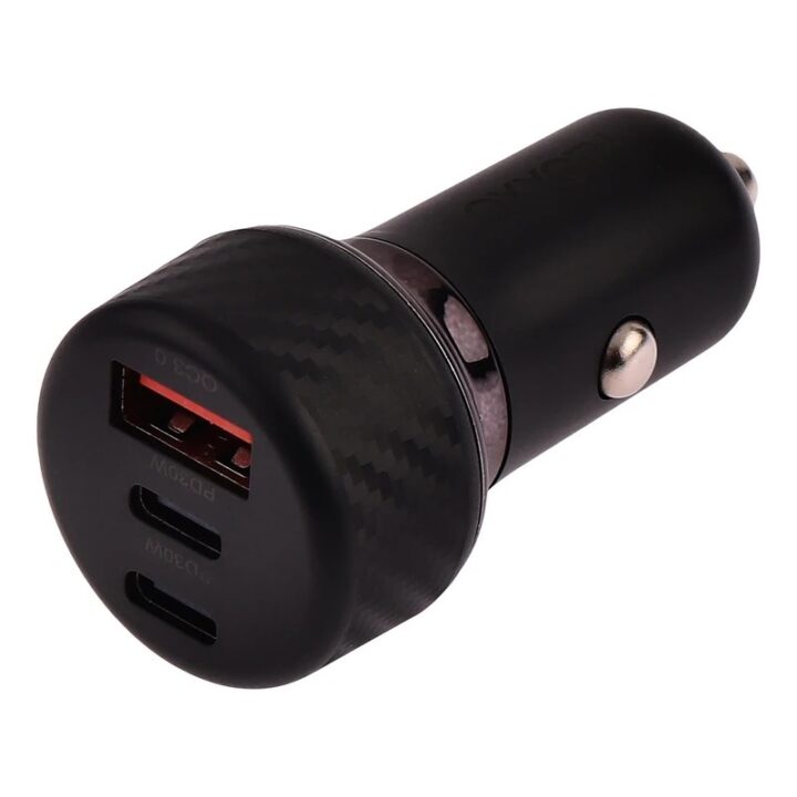 شارژر فندکی 60 وات سه پورت اکسیژن مدل AC-06