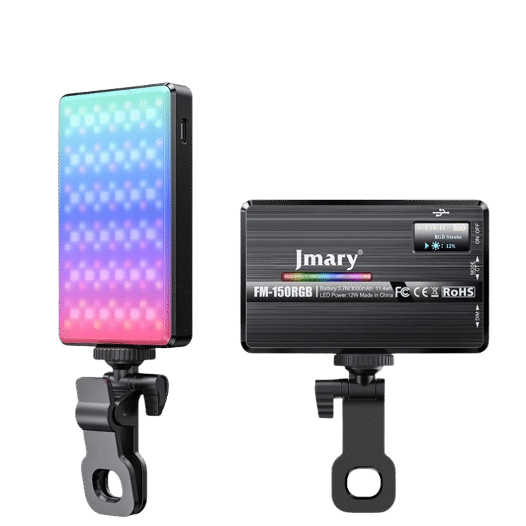 نور ثابت ال ای دی جیماری مدل فلت Jmary FM-150 RGB
