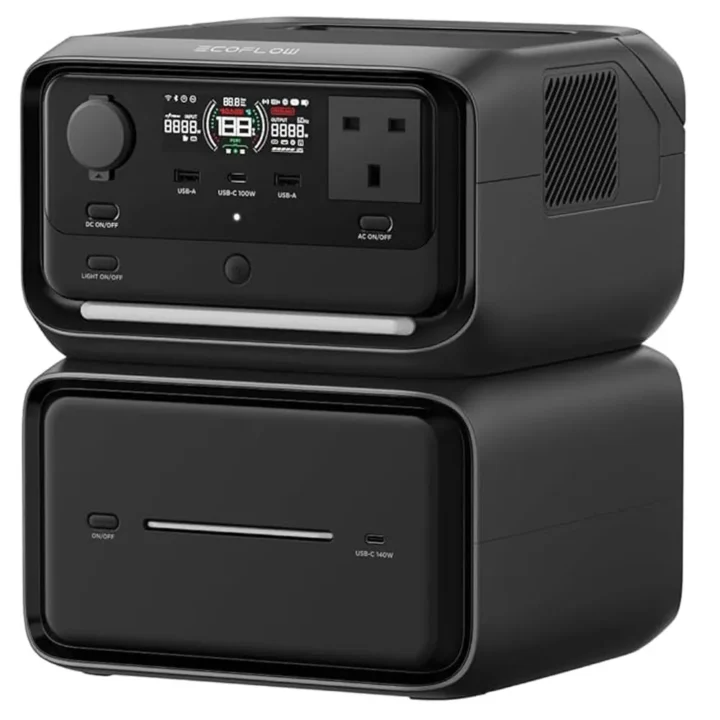 پاور استیشن (Power Station) قابل حمل EcoFlow RIVER 3 Max Plus | باتری LFP با ظرفیت ۸۵۸ وات‌ساعت