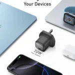 شارژر دیواری 20 وات انکر Anker Zolo 20W GaN Charger A2699 UK پلاگ سه پین