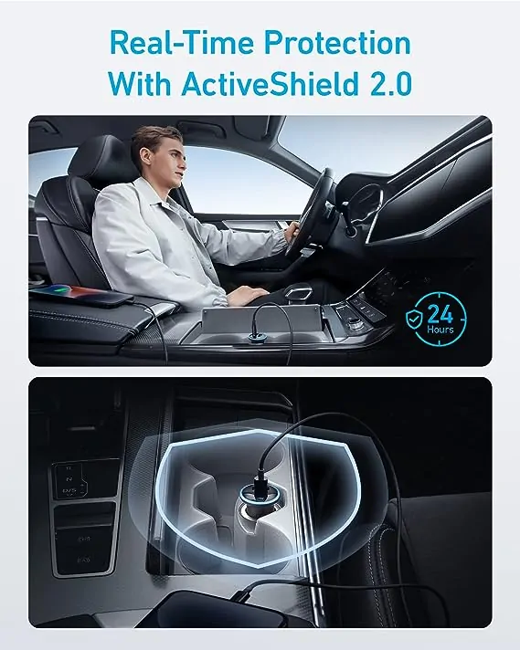 شارژر فندکی انکر مدل A2735 52.5W