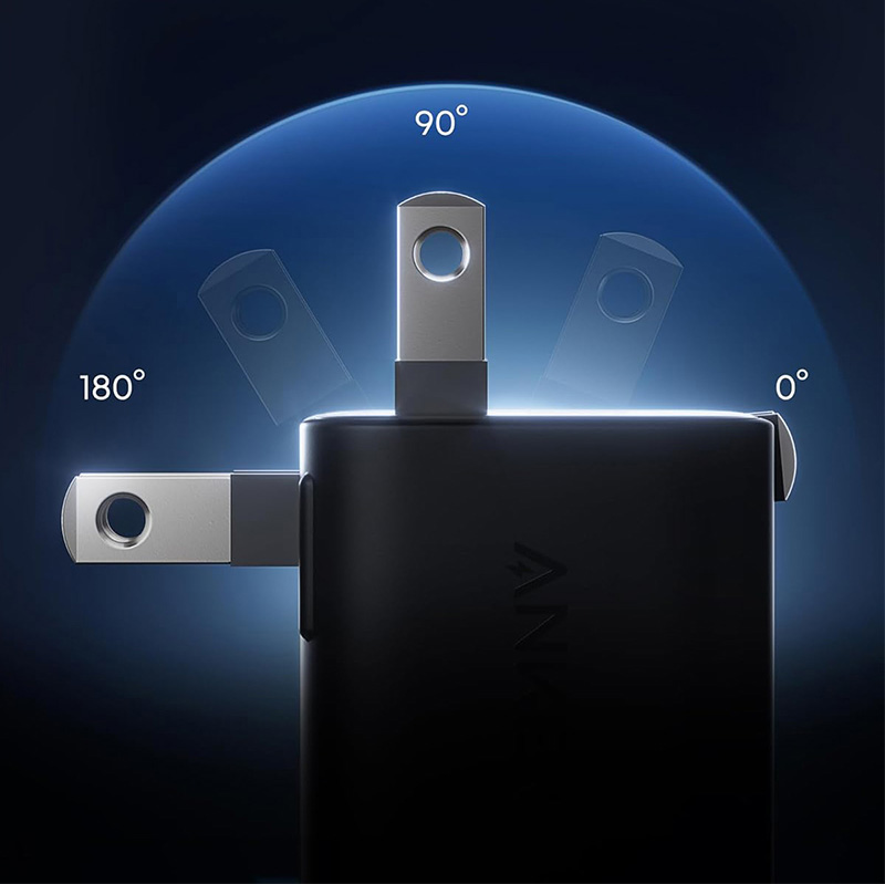 آداپتور شارژر 45w نمایشگردار سوپرفست باهوش مصنوعی انکر با خروجی PD مدل Anker Nano A121D