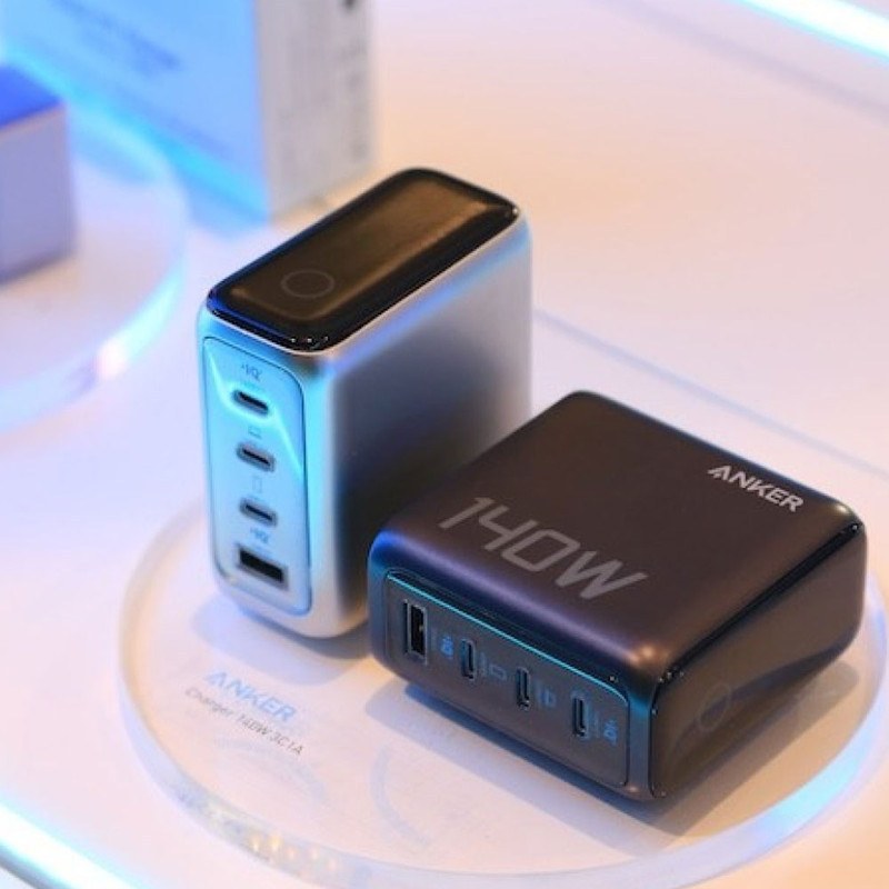 شارژر دیواری 4 پورت انکر مدل Zolo A2697 به همراه کابل USB Type-C